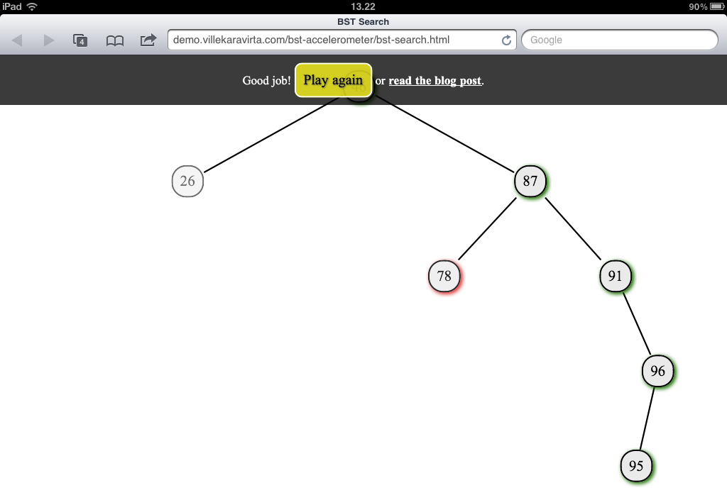 Binary Search Tree Search Assignment: Solved